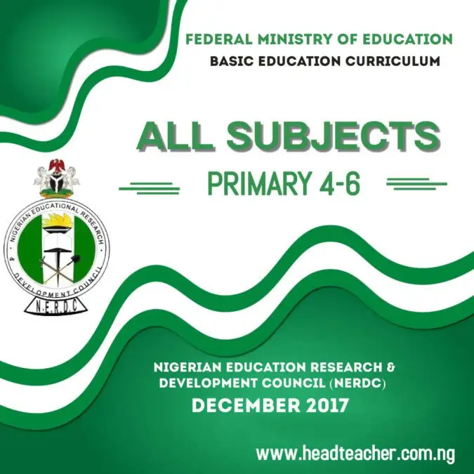 NERDC Nigerian National Curriculum PRIMARY 4 6 Free Download Head nerdc-nigerian-national-curriculum-primary-4-6-free-download-head