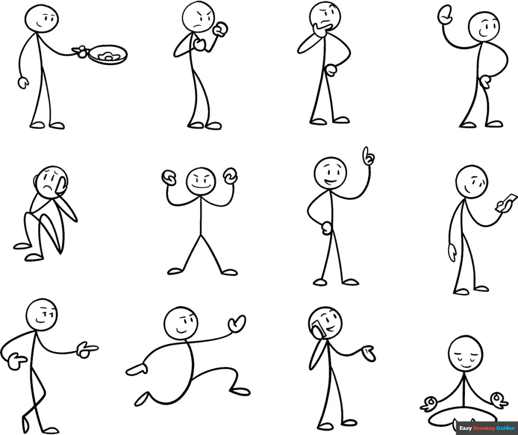 Introduction To Drawing and Songs That Promotes National Values for Primary 5 10 Stick Drawing