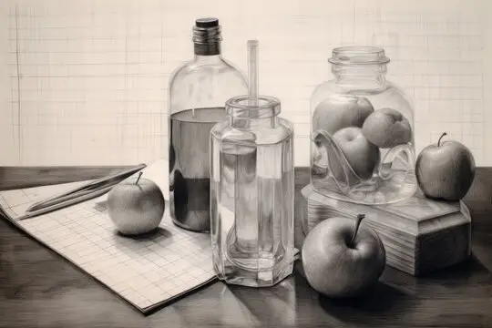 Introduction To Drawing and Songs That Promotes National Values for Primary 5 5 still Life Drawing
