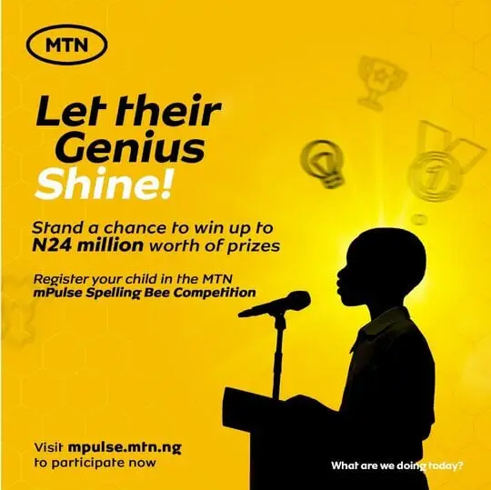 MTN mPulse Spelling Bee 2024: Win Scholarships and ₦24M Worth of Prizes for Nigerians Students! 2 MTN mPulse Spelling Bee 2024