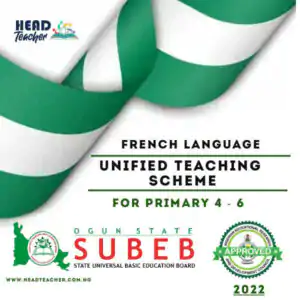 Ogun State French Language Studies Unified Scheme of Work for Primary 4-6