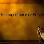 Significance Of Prayer for Primary 2 3 Image for Significance Of Prayer for Primary 2