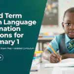 Second Term English Language Studies Examination Questions for Primary 1 1 primary 1 second term english language studies examination