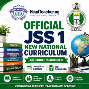 JSS 1 New National Curriculum Nigeria – All Subjects PDF Download